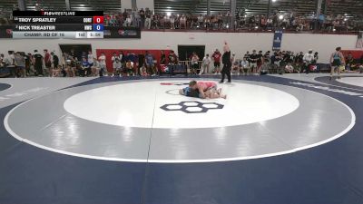 57 kg Champ. Rd Of 16 - Troy Spratley, Cowboy RTC vs Nick Treaster, Navy Wrestling Club