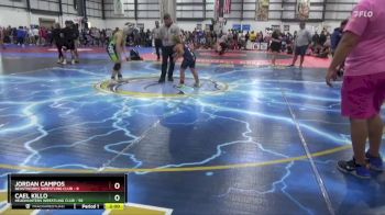 106 lbs Round 2 (4 Team) - Cael Killo, HEADHUNTERS WRESTLING CLUB vs Jordan Campos, BEASTWORKS WRESTLING CLUB