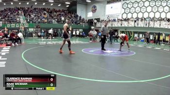 132 lbs Cons. Round 3 - Isaak Wickham, Ashland vs Clarence Rahman, Lakota West (west Chester)