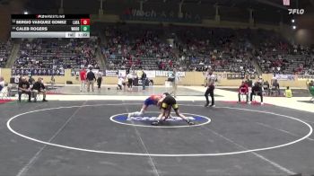 126 lbs Champ. Round 1 - Sergio Vasquez Gomez, Lafayette vs Caleb Rogers, Woodford County