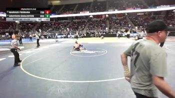 II-138 lbs Champ. Round 1 - Markus Ferrara, Port Jervis vs Grayson Eggleston, Dolgeville