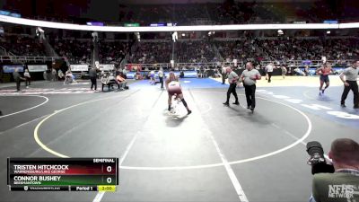 II-285 lbs Semifinal - Tristen Hitchcock, Warrensburg/Lake George vs Connor Bushey, Beekmantown