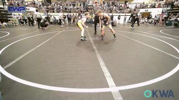 90-105 lbs Rr Rnd 1 - Brantley Starks, Tecumseh Youth Wrestling vs Wyatt Smith, OKC Saints Wrestling