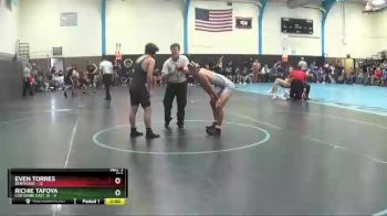 152 lbs Round 5 (10 Team) - Richie Tafoya, Cheyenne East JV vs Even Torres, Berthoud