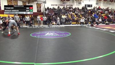 215 lbs Cons. Round 1 - Bradley Dimiglio, Malvern Prep vs Titain Hix, Broken Arrow