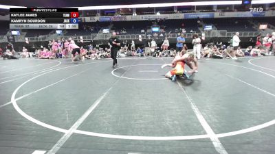 146 lbs Rr Rnd 1 - Kaylee James, Team Missouri vs Kamryn Bourdon, Jackson County Queens