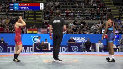 49 kg Final 1-2 - Morgan Turner, United States vs Yu Kataoka, Japan