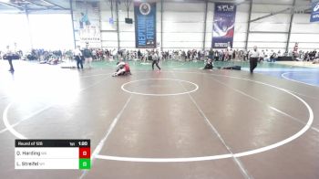 138 lbs Round Of 128 - Quentin Harding, WA vs Lance Streifel, WY