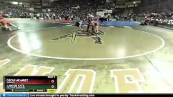 1 lbs Quarterfinal - Oscar Alvarez, Granger vs Carter Katz, Columbia (Burbank)