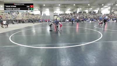 45 lbs Champ. Round 1 - Isaac Byrne, Slingshot Wrestling Club vs Patrick McCaleb, Swarm Wrestling