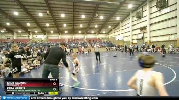 54 lbs Champ Round 1 (16 Team) - Kruz Aguayo, Team Champs vs Ezra Harris, Sanderson Wrestling Academy