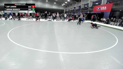 175 lbs Quarters - Leif Larwin, Bend Senior High School Wrestling vs Adrian Monaco, Wichita Wrestling Club