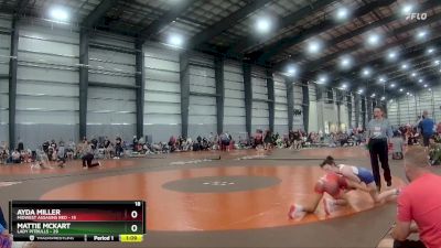 106 lbs Finals (8 Team) - Mattie McKart, Lady Pitbulls vs Ayda Miller, Midwest Assasins Red