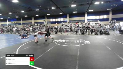 122 lbs Consolation - Bronson Ray, Pride Of Nevada vs Aaron Hare, LV Bears WC