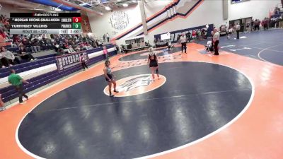 120 lbs Champ. Round 2 - Yurithdzy Vilchis, Fairbury (Prairie Central) vs Morgan Krone-Smallhorn, Charleston