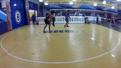 144 lbs Round 4 (8 Team) - Aaron Robinson, Wakulla WC vs Kristian Jean-Francois, Oakleaf WC