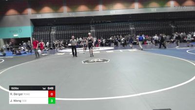 150 lbs Consi Of 32 #2 - Rylan Berger, Pomona vs Joshua Wong, Thomas Edison