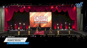 South Beauregard Elite - Purple Reign [2023 L3 Senior Coed - D2 - Small Day 2] 2023 Encore Grand Nationals