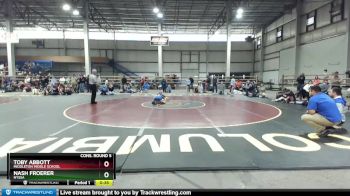 110 lbs Cons. Round 5 - Toby Abbott, Middleton Middle School vs Nash Froerer, Nyssa
