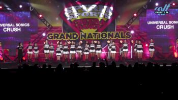 Universal Sonics - Crush [2023 L3 Junior - D2 - Medium] 2023 Spirit Sports Palm Springs Grand Nationals