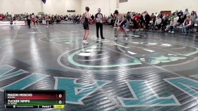 127 lbs Cons. Round 2 - Tucker Nimps, St. Peter vs Mason Moscho, Rocori