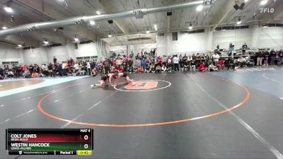 175 lbs Cons. Round 2 - Westin Hancock, Lewis-Palmer vs Colt Jones, Regis Jesuit