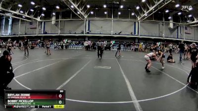 80 lbs Round 8 (10 Team) - Bobby Mckillop, Undisputed Wrestling vs Brylan Zerbe, U2 Uprising Black