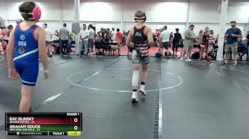 100 lbs Round 1 (6 Team) - Blake Bartlett, Quaker Nation vs Leon Douangmala, New England Gold