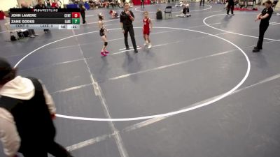 Elementary - 64 lbs Kinley Pederson, Lakeville vs Kane Johnson, Centennial