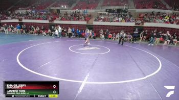 145 lbs Round 1 (16 Team) - Ema Gillespy, Comal Pieper vs Jasmine Vick, Amarillo Palo Duro