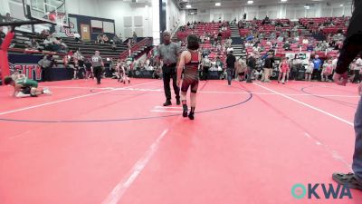 83 lbs Rr Rnd 2 - Dallin Swan, IRONMEN Wrestling Club vs Carter Reed, Barnsdall Youth Wrestling