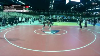 100 lbs Semifinal - Aniyah Whayne, Osceola (Kissimmee) vs Paola Perez, Mater Lakes Academy