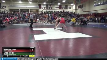 143-148 lbs 1st Place Match - Phoenix Gryp, Williamsburg vs Jade Hynek, Prairie, Cedar Rapids