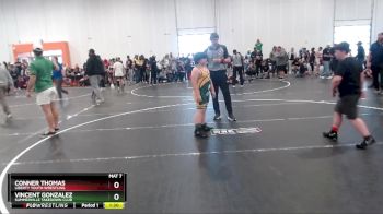 Cons. Round 3 - Conner Thomas, Liberty Youth Wrestling vs Vincent Gonzalez, Summerville Takedown Club