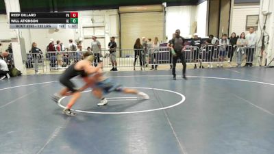 132 lbs Consi Of 32 #2 - Reef Dillard, PA vs Will Atkinson, AL
