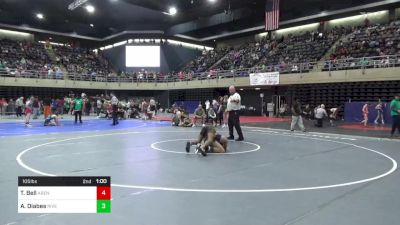 105 lbs Round Of 16 - Tyhieme Bell, Arendtsville vs Anthony Diabes, River Edge