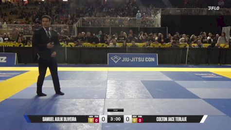 Colton Jace Terlaje vs Samuel Aulik Oliveira 2025 Pan Kids Jiu-Jitsu IBJJF Championship