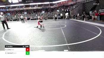 77-84.6 lbs Consi Of 4 - Katana Gilley, Beloit Wrestling Club vs Elise Herbert, Mountain Home Flyers