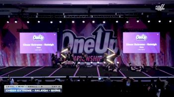 Cheer Extreme - Raleigh - Shine [2026 L1 Mini - Small - B Day 2] 2026 One Up Grand Nationals