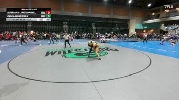 125 lbs Cons. Round 3 - Olivia Barrerra, Central vs Aubriana L McDonnell, Gregori