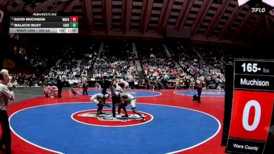 165-4A Cons. Semi - Malachi Riley, Eastside Hs vs David Muchison, Ware County