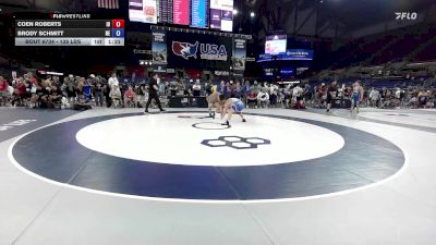 138 lbs Cons. Rd Of 64 - Coen Roberts, ID vs Brody Schmitt, NE