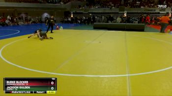 115 lbs Placement (4 Team) - Burke Blocker, Caledonia/Houston vs Jackson Gulden, Sartell