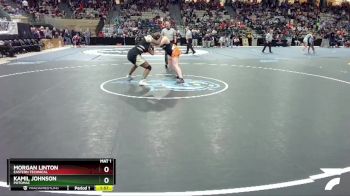 170 lbs Quarterfinal - Morgan Linton, Eastern Technical vs Kamil Johnson, Potomac