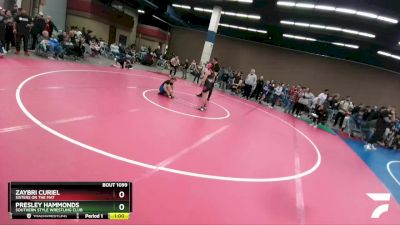 95-99 lbs Round 4 - Presley Hammonds, Southern Style Wrestling Club vs Zaybri Curiel, Sisters On The Mat