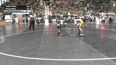1A-4A 126 3rd Place Match - Dylan Price, Tallassee vs Owen Young, Cleburne County