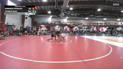 120 lbs Cross Bracket (8 Team) - Domenico Petracca, Yale St vs Taysean Giles, Mat Assassins Gray