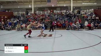 145 lbs Prelims - Alex Duncan, Brother Martin High School vs William Sharp, Lovett