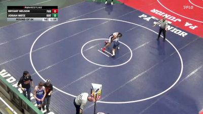 140 lbs Round Of 64 - Bryant Nelson, Parkland vs Josiah Metz, Huntingdon