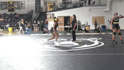 180 lbs Champ. Round 1 - Janiya Brogan, West Liberty vs Janeyda Ortiz, Cedar Crest
